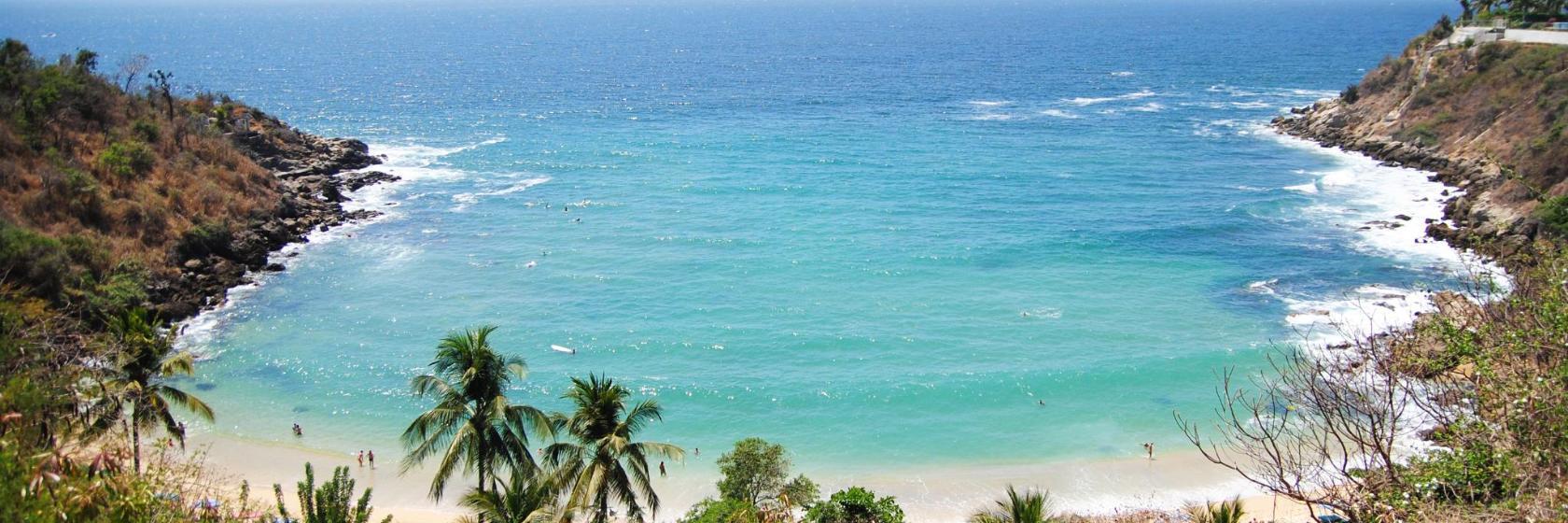 Playa Puerto Angelito y Manzanillo